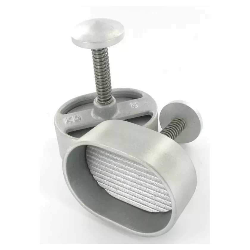 Presse hamburger ovale 10,5x7,5cm alu KD5