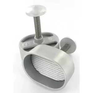 Presse hamburger ovale 10,5x7,5cm alu KD5