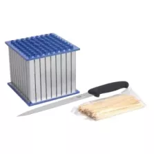 Appareil a brochettes mini 81x42g inox
