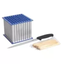 Appareil a brochettes mini 81x42g inox