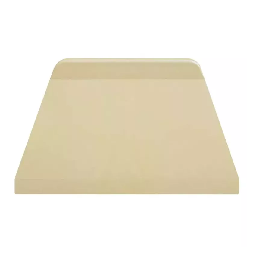Raclette 216x128mm PVC blanc trapeze