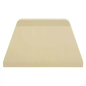 Raclette 216x128mm PVC blanc trapeze