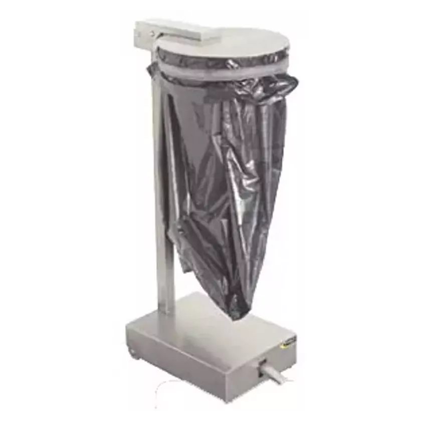 Support sac poubelle 110L inox 350x520x1015mm