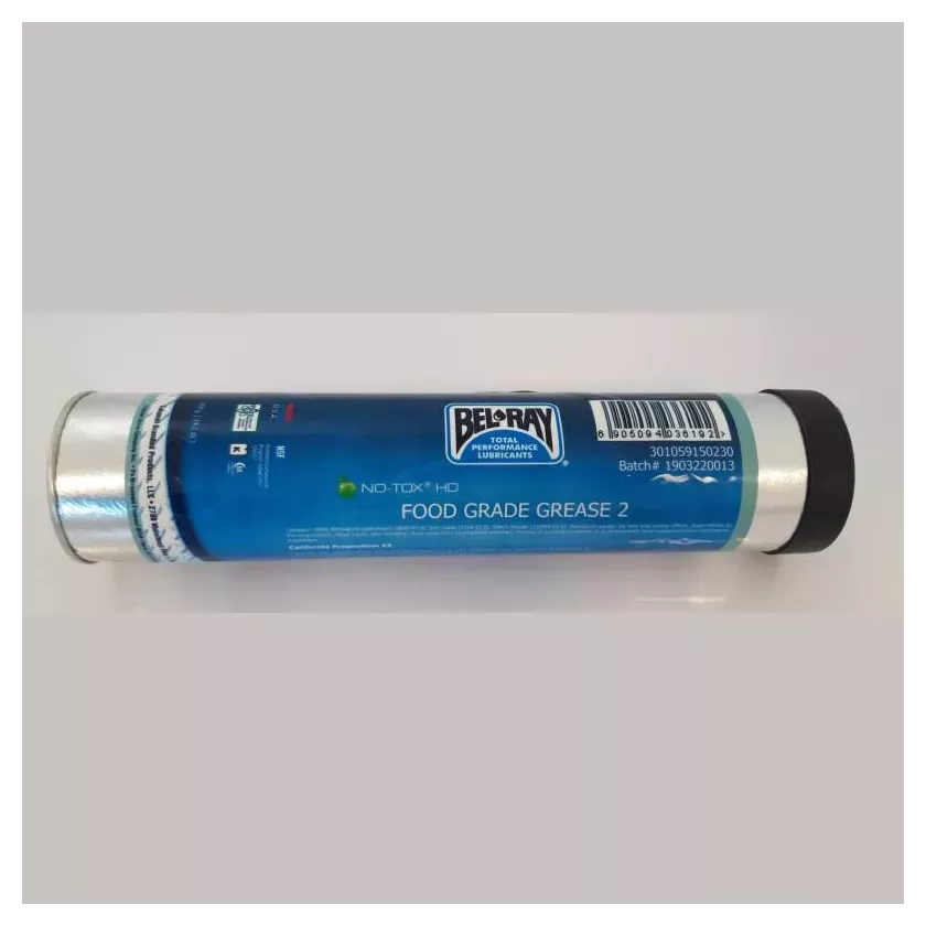 Graisse machines alimentaires NSF-H1 Bel Ray cartouche 400g