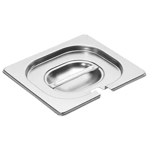 GN couvercle 1/6 avec decoupe inox Premium Line