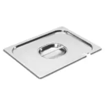 GN couvercle 1/2 avec decoupe inox Premium Line