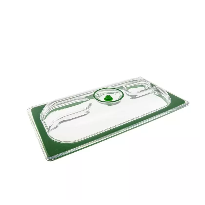 GN couvercle sous vide 1-3 Tritan plastic 325x176mm