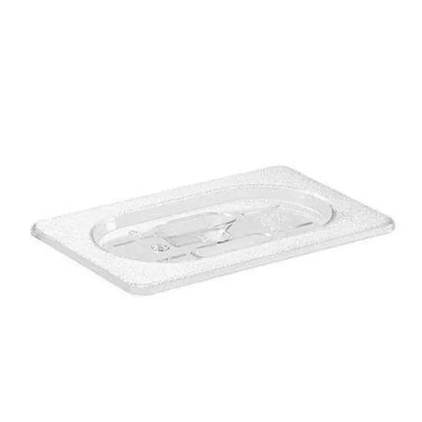 GN couvercle 1-9 sans decoupe transparent copolyester sans BPA 176x108mm
