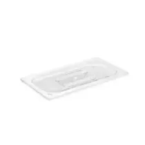 GN couvercle 1-3 sans decoupe transparent copolyester sans BPA 325x176mm