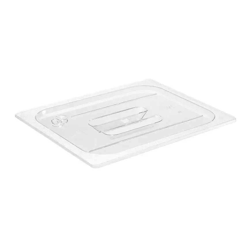 GN couvercle 1-2 sans decoupe transparent copolyester sans BPA 325x265mm