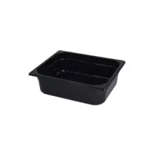 GN bac 1-2 100mm 5,85L PP noir gastro-plus 325x265x100mm