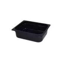 GN bac 1-2 200mm 11,4L PP noir gastro-plus 325x265x200mm