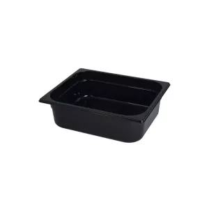 GN bac 1-2 200mm 11,4L PP noir gastro-plus 325x265x200mm