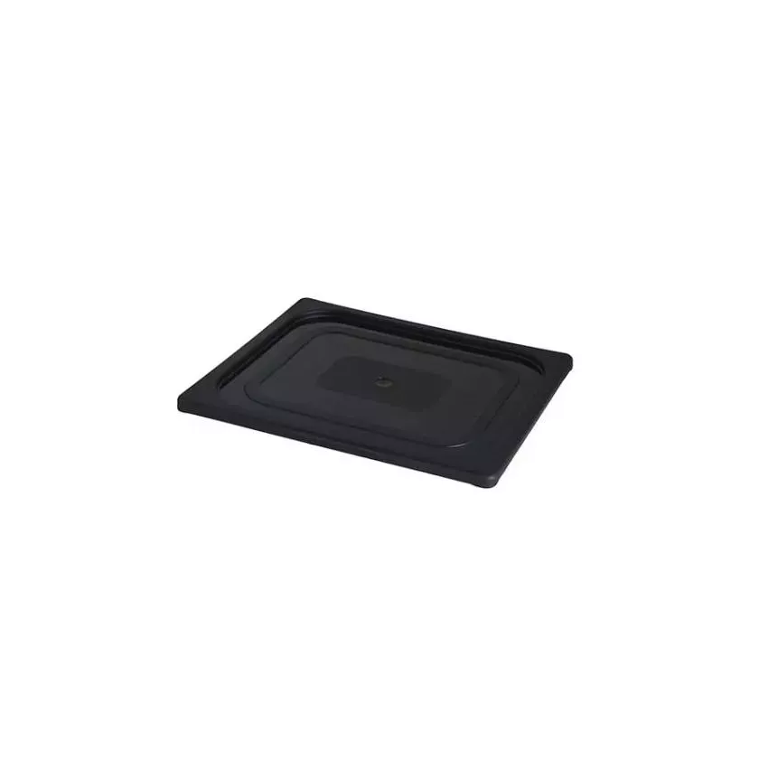 GN couvercle 1-2 PP noir gastro-plus 325x265mm