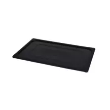 GN couvercle 1-1 PP noir gastro-plus 530x325mm