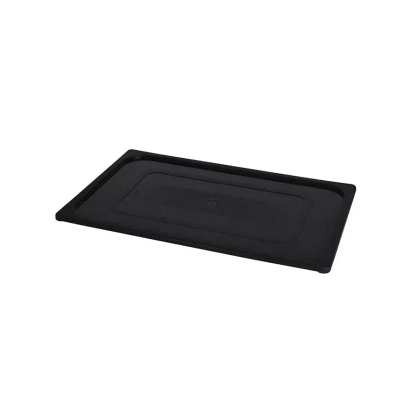 GN couvercle 1-1 PP noir gastro-plus 530x325mm