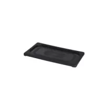 GN couvercle 1-3 PP noir gastro-plus 325x176mm