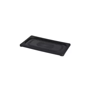 GN couvercle 1-3 PP noir gastro-plus 325x176mm
