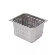 GN bac 1-2 200mm perfore inox 325x265x200mm