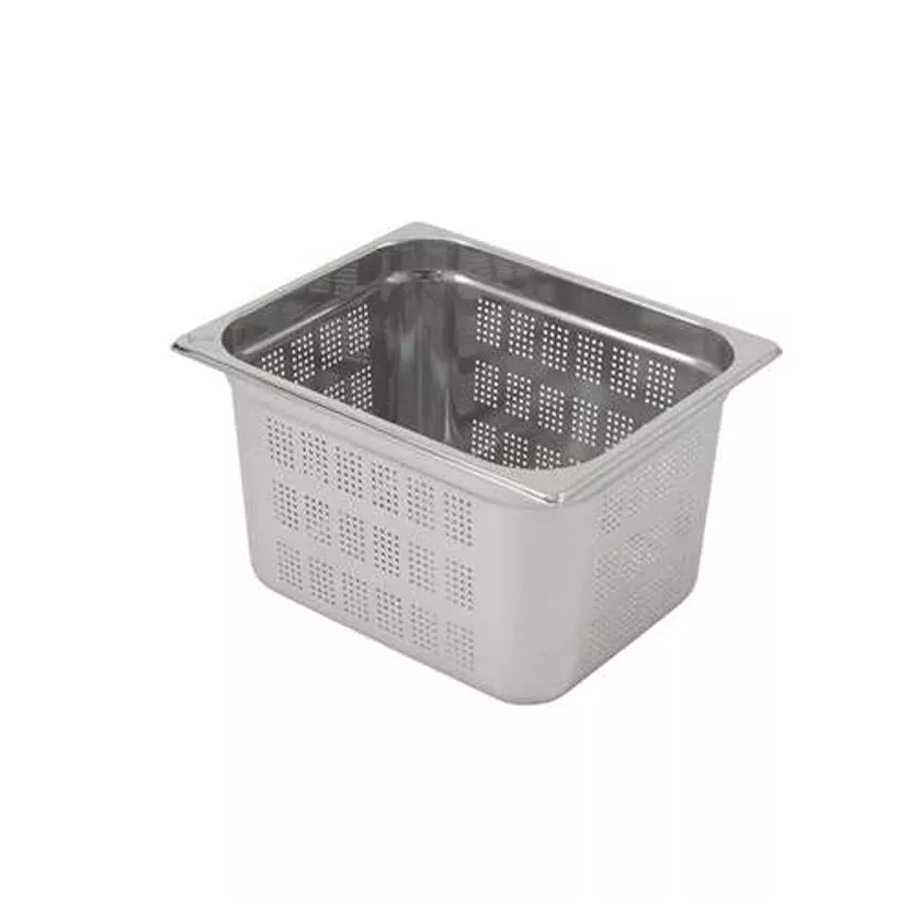 GN bac 1-2 200mm perfore inox 325x265x200mm