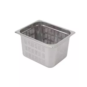 GN bac 1-2 200mm perfore inox 325x265x200mm