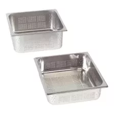 GN bac 2-3 65mm perfore inox 354x325x65mm