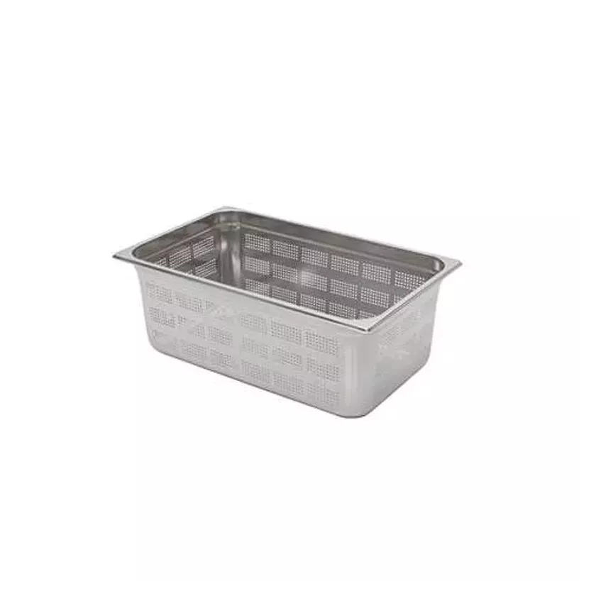 GN bac 1-1 200mm perfore inox 530x325x200mm
