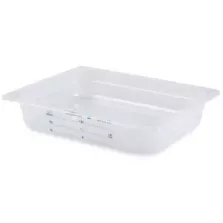 GN bac 1/2x65mm 3,84L PP IML transparent gastro-plus