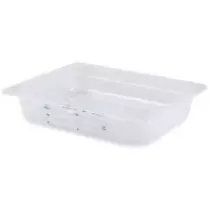 GN bac 1/2x65mm 3,84L PP IML transparent gastro-plus