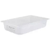 GN bac 1/1x100mm 12,8L PP IML transparent gastro-plus