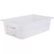 GN bac 1/1x150mm 19,2L PP IML transparent gastro-plus