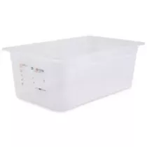 GN bac 1/1x200mm 25,3L PP IML transparent gastro-plus