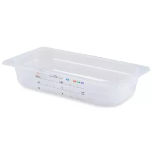 GN bac 1/3x65mm 2,4L PP IML transparent gastro-plus