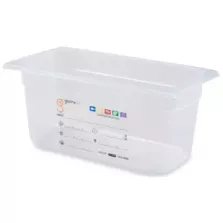 GN bac 1/3x150mm 5,3L PP IML transparent gastro-plus