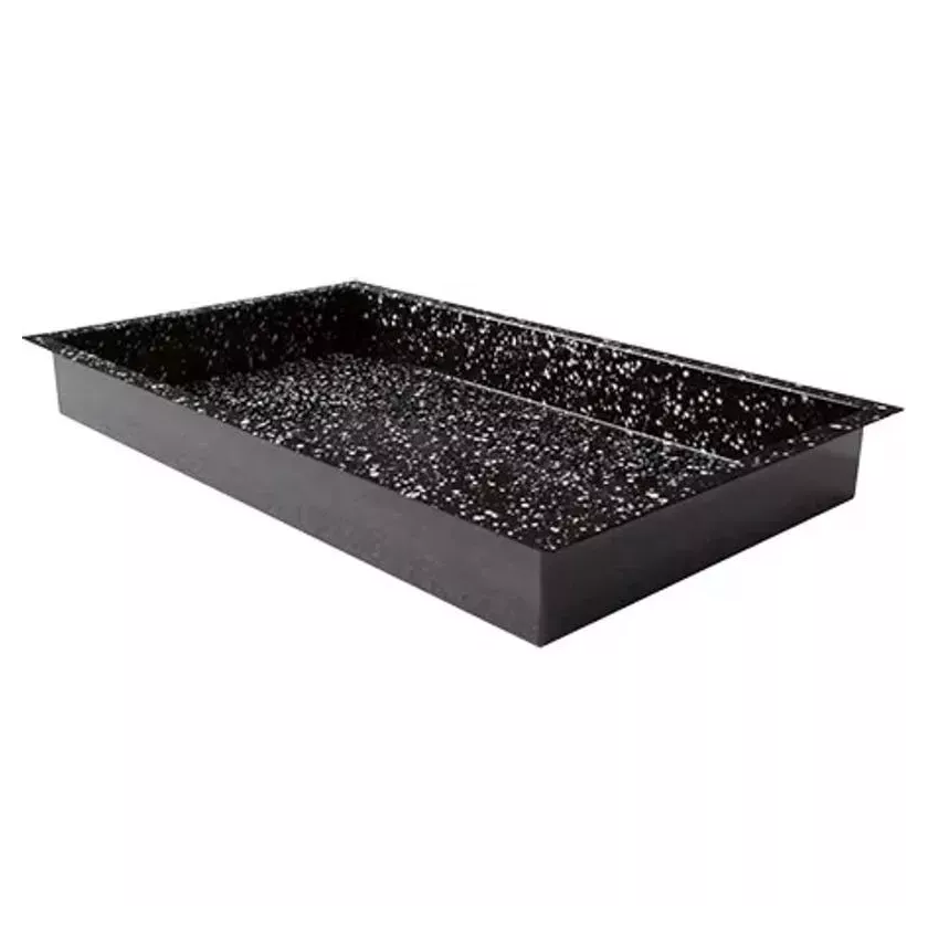 Plaque four GN 1/1 60mm 530x325x60mm emaillee