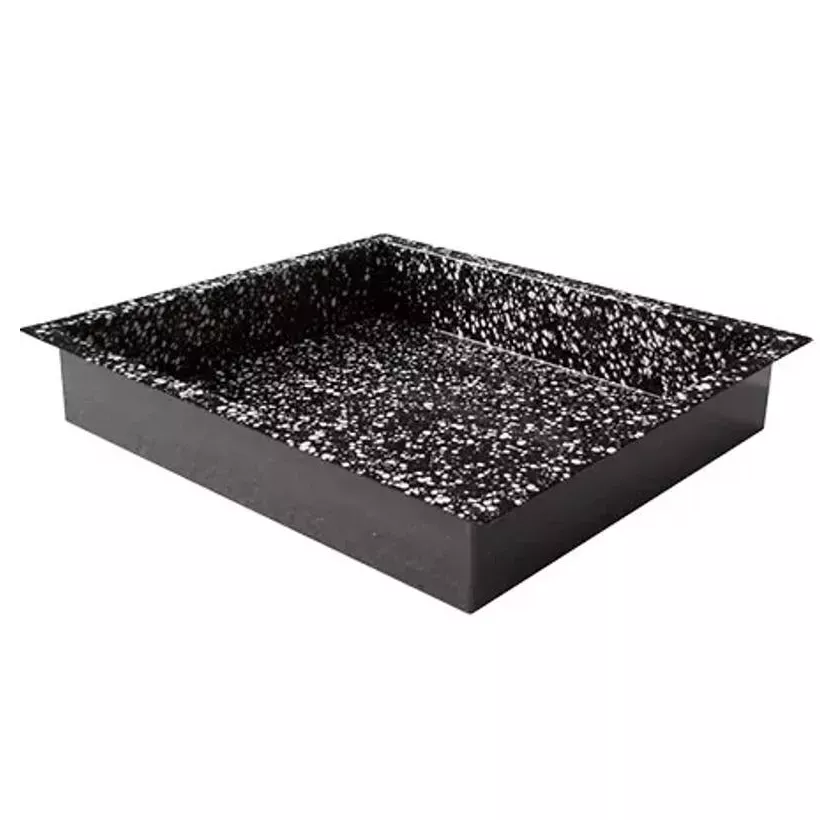 Plaque four GN 2/3 60mm 354x325x60mm emaillee