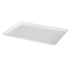 Plateau euronorm ABS blanc 400x600mm synthetique