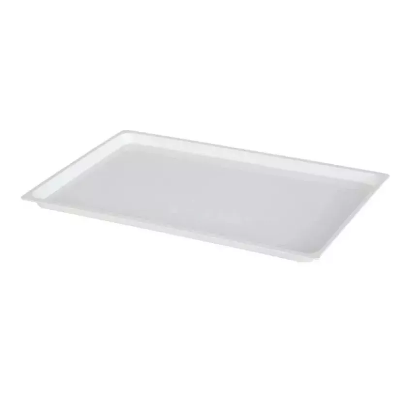 Plateau euronorm ABS blanc 400x600mm synthetique