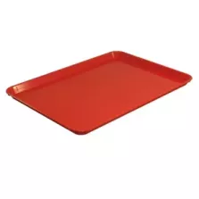 Supermarket plateau APS rouge 580x410x20mm
