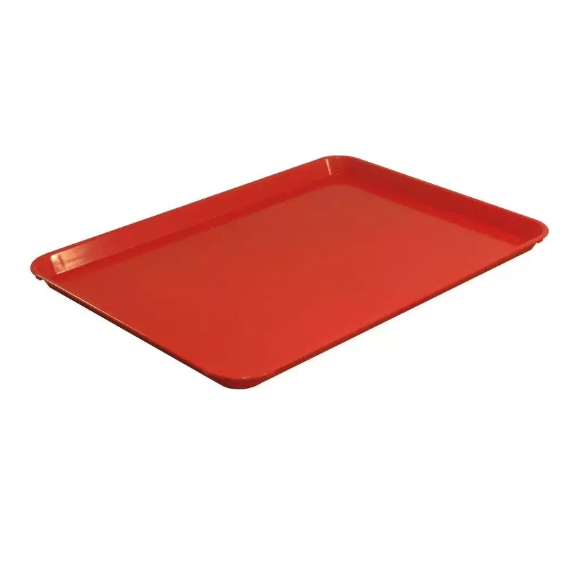 Supermarket plateau APS rouge 580x410x20mm