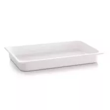 Melamine GN bac 1-1x65mm blanc 530x325x65mm