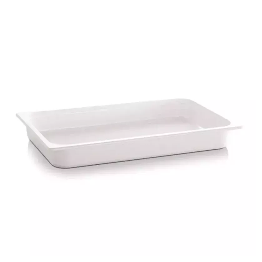 Melamine GN bac 1-1x65mm blanc 530x325x65mm