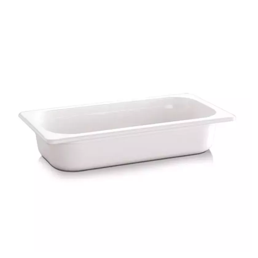 Melamine GN bac 1-4x65mm blanc 265x162x65mm
