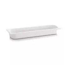 Melamine GN bac 2-4x65mm blanc 530x162x65mm