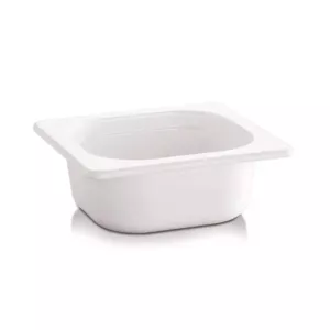 Melamine GN bac 1-6x65mm blanc 176x162x65mm