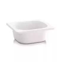 Melamine GN bac 1-6x100mm blanc 176x162x100mm