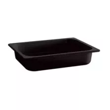 Melamine GN bac 1-1x65mm noir 530x325x65mm