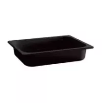 Melamine GN bac 1-1x65mm noir 530x325x65mm