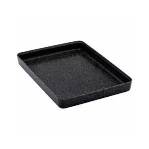 Plat melamine noir marbre 345x260x40mm