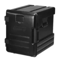 Thermobox GN1/1 ouverture frontale 625x450x575mm noir plastique